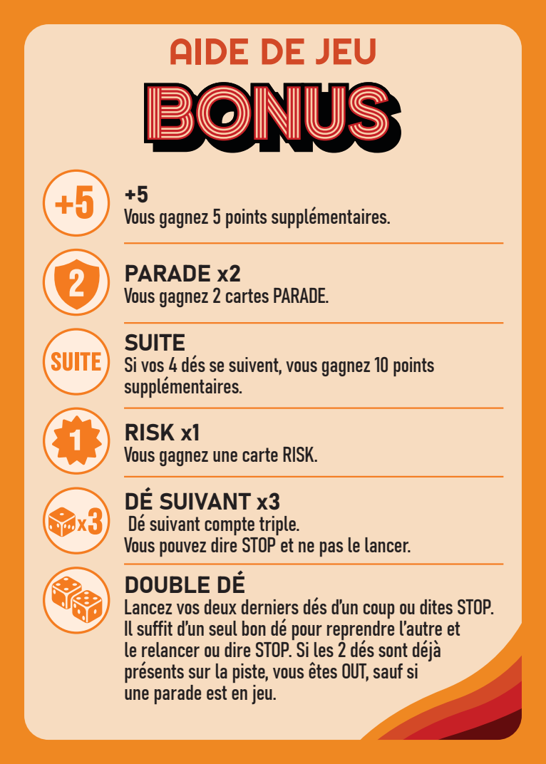 Aide de jeu Bonus, document original. Texte intégral disponible dans le PDF.