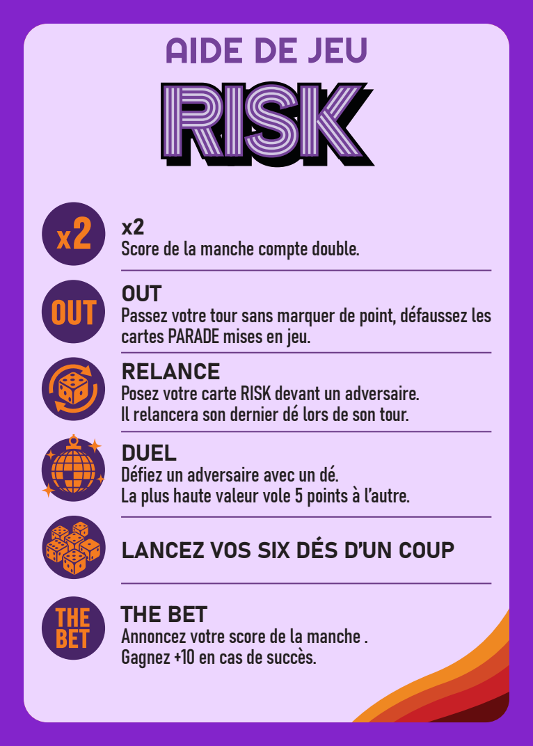 Aide de jeu Risk, document original. Texte intégral disponible dans le PDF.